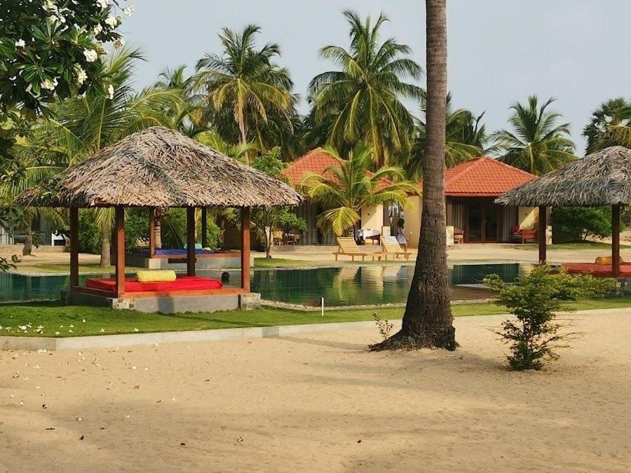 Blue Waves Kite Surfing Beach Resort カルピティヤ エクステリア 写真